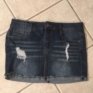 Ripped Dollhouse Miniskirt